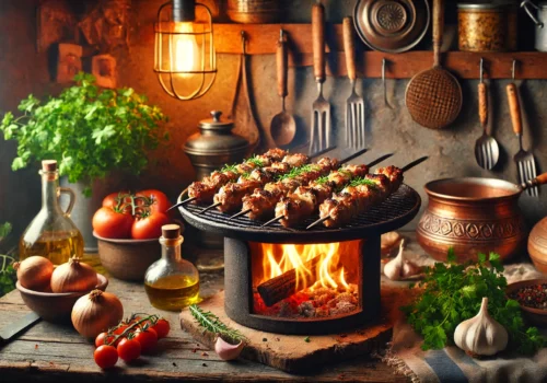 קבב יווני על האש: המתכון הכי טעים ומשגע שתכינו