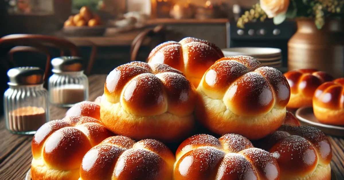 לחמניות בריוש מתוקות בטעם נדיר