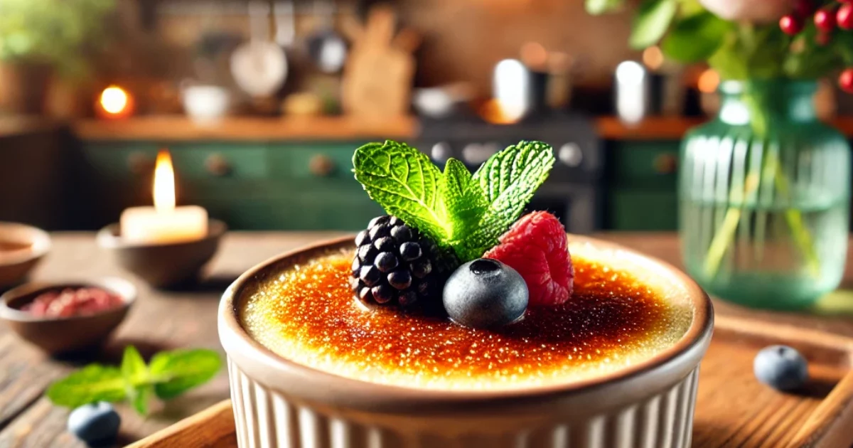 קרם ברולה טבעוני הכי טעים בארץ