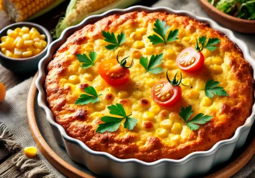 פשטידת תירס לילדים פשוטה ללא ביצים