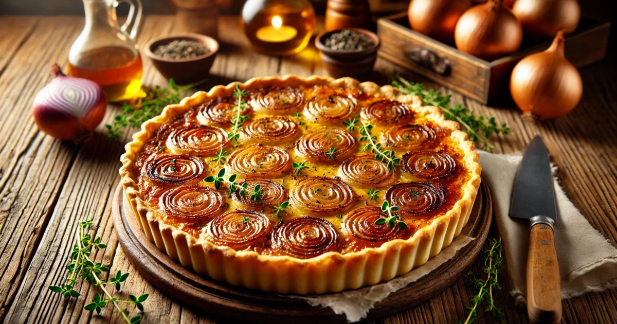 פשטידת בצל מושלמת - המתכון שיחמם לכם את הלב