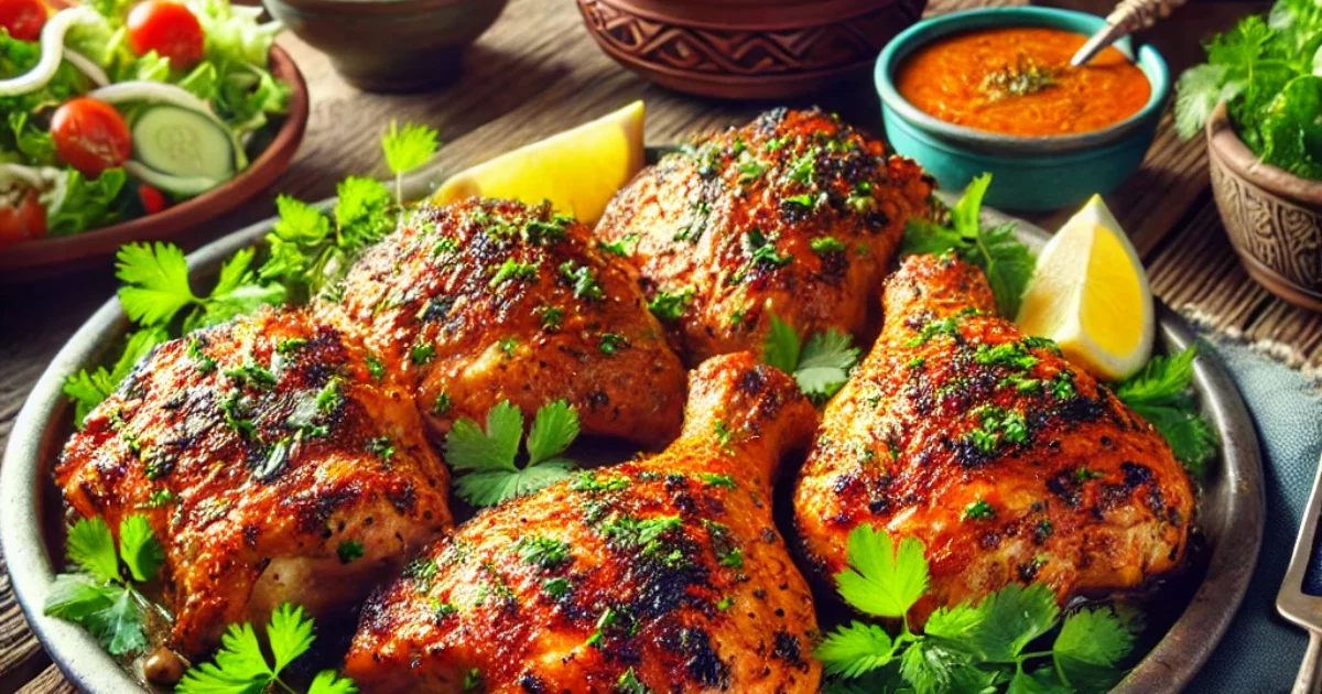 תיבול לפרגיות על האש בסגנון מזרחי מדהים