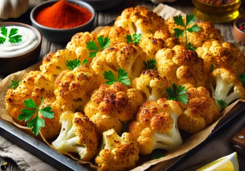 כרובית אפויה בתנור בתיבול הכי טעים שתטעמו