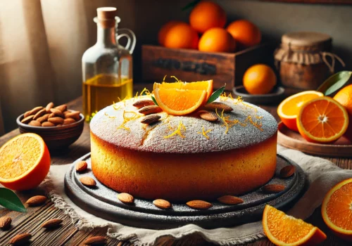 עוגת תפוזים טבעונית וללא גלוטן - מתכון מושלם וממכר