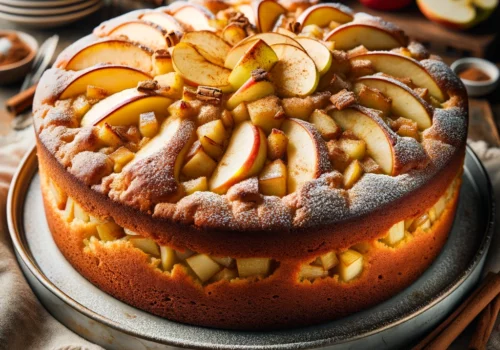 עוגת תפוחים מעלפת מתכון נדיר