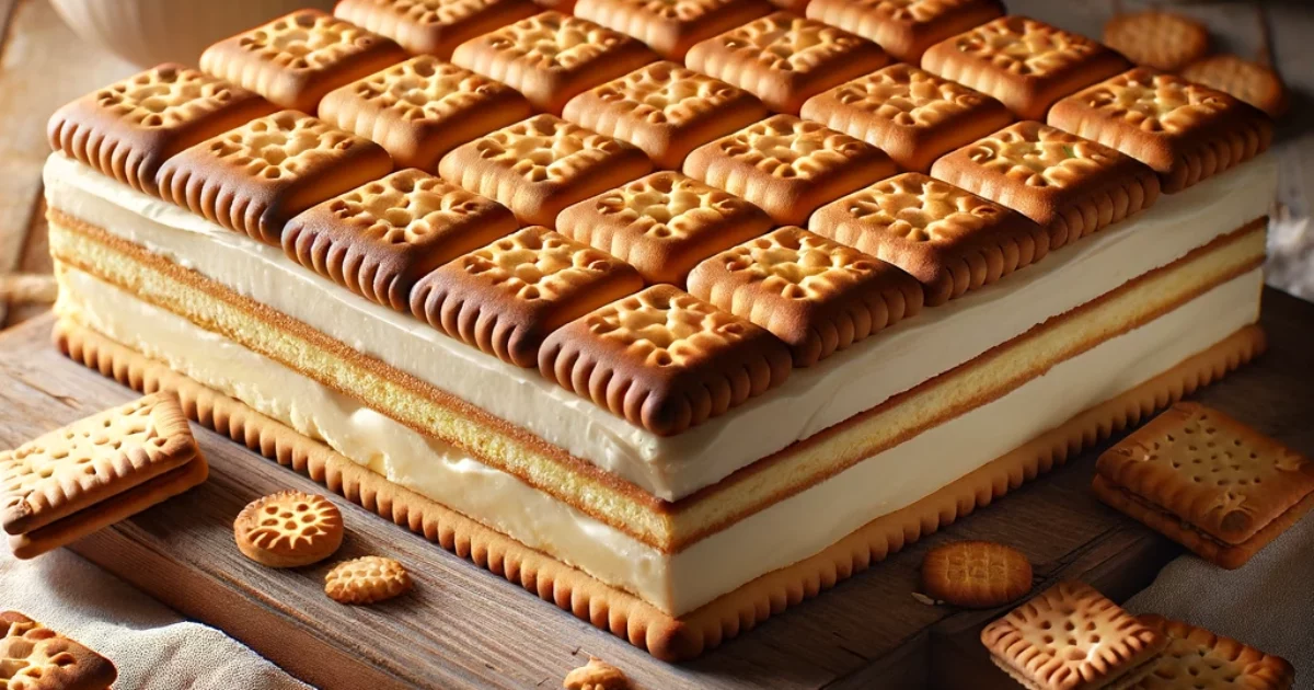 עוגת ביסקוויטים הכי טעימה שיש - המתכון המושלם והממכר!