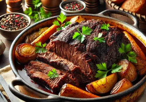 בשר מספר 3 (בריסקט) בתנור: מתכון מעודכן ומדהים