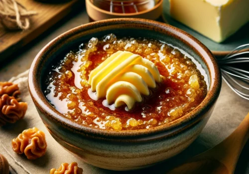 חמאה חומה בטעם אגוזי מדהים