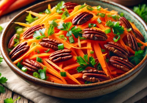 סלט גזר ופקאן