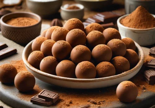 כדורי שוקולד של פעם עם קקאו - מתכון אגדי וממכר