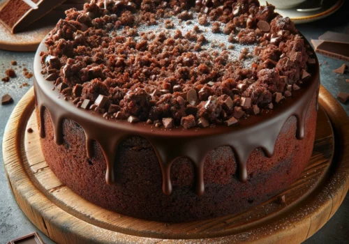 עוגת שוקולד פירורים פרווה שתגרום לכם להתמכר מהביס הראשון