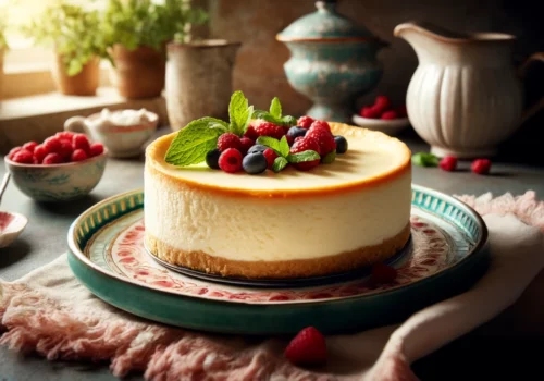 עוגת גבינה ללא אפיה עם אינסטנט פודינג