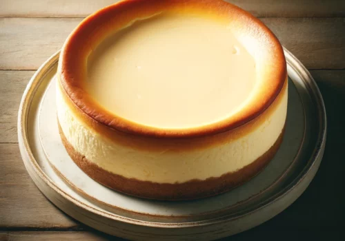 עוגת גבינה אפויה של פעם