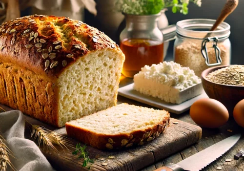 לחם קוטג' ושיבולת שועל ללא גלוטן מושלם לחיטוב