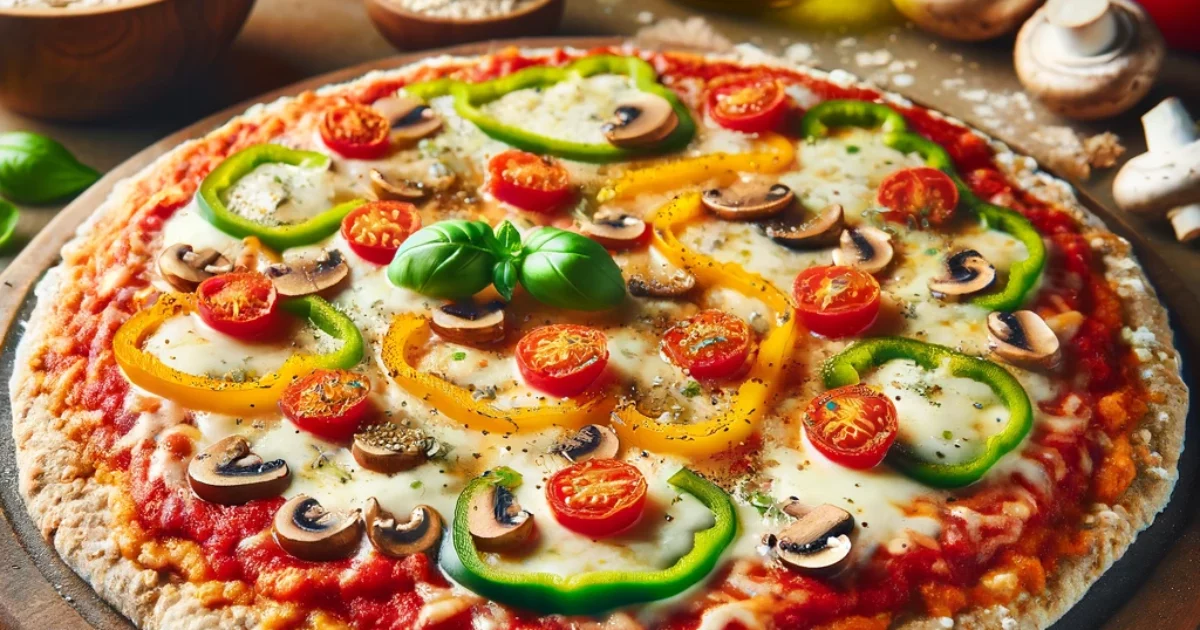 מתכון לפיצה קוטג' עם שיבולת שועל ללא קמח (קלה, בריאה וטעימה!)