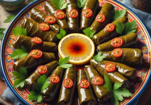 עלי גפן ממולאים מהמטבח הערבי