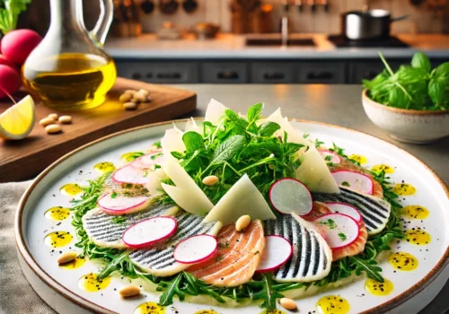 קרפצ'יו דג לברק מדהים: מנה מרעננת ומפתיעה