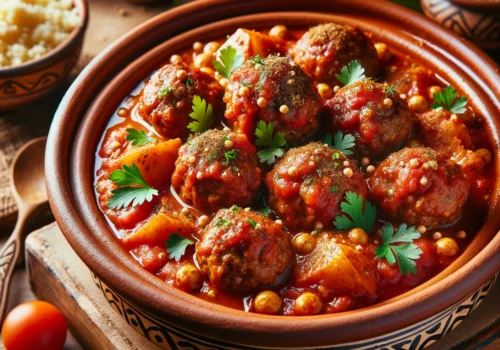 קציצות בשר ברוטב עגבניות מרוקאי