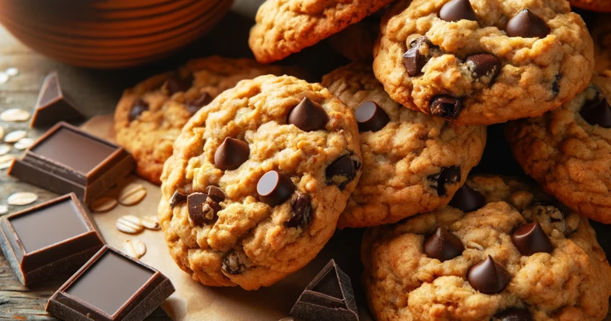 עוגיות שיבולת שועל ושוקולד טבעוניות: מתכון קל ומדהים