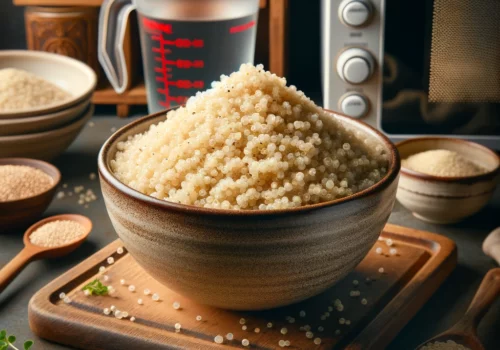 קינואה במיקרוגל