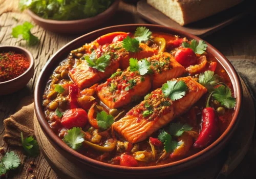 סלמון מרוקאי חריף כמו של סבתא הכי טעים שיש