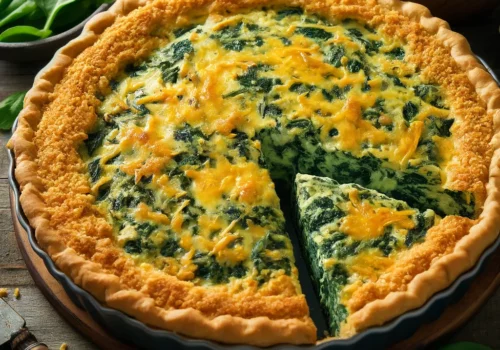 פשטידת תרד וגבינות קלה וטעימה בקטע אחר