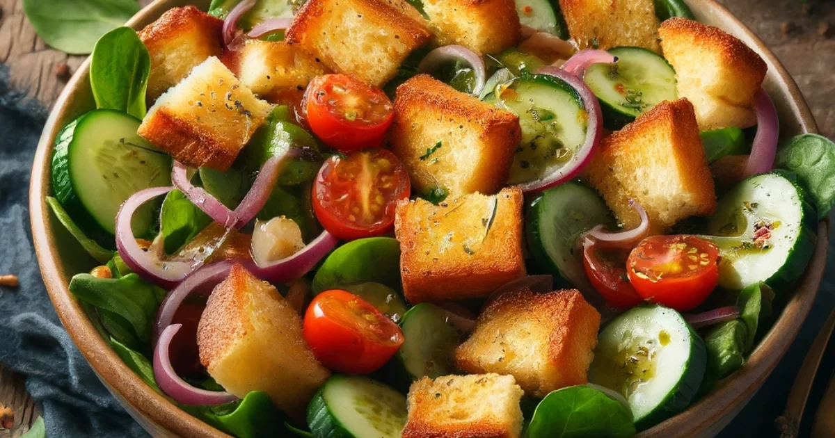 סלט טוסט עם רוטב מפנק