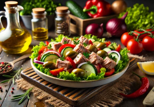 סלט טונה כמו במסעדות: המתכון המושלם לסלט משגע וממכר