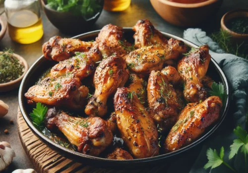 כנפיים בתנור כמו על האש