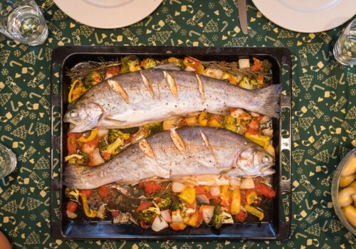 דג אמנון בתנור מתכון