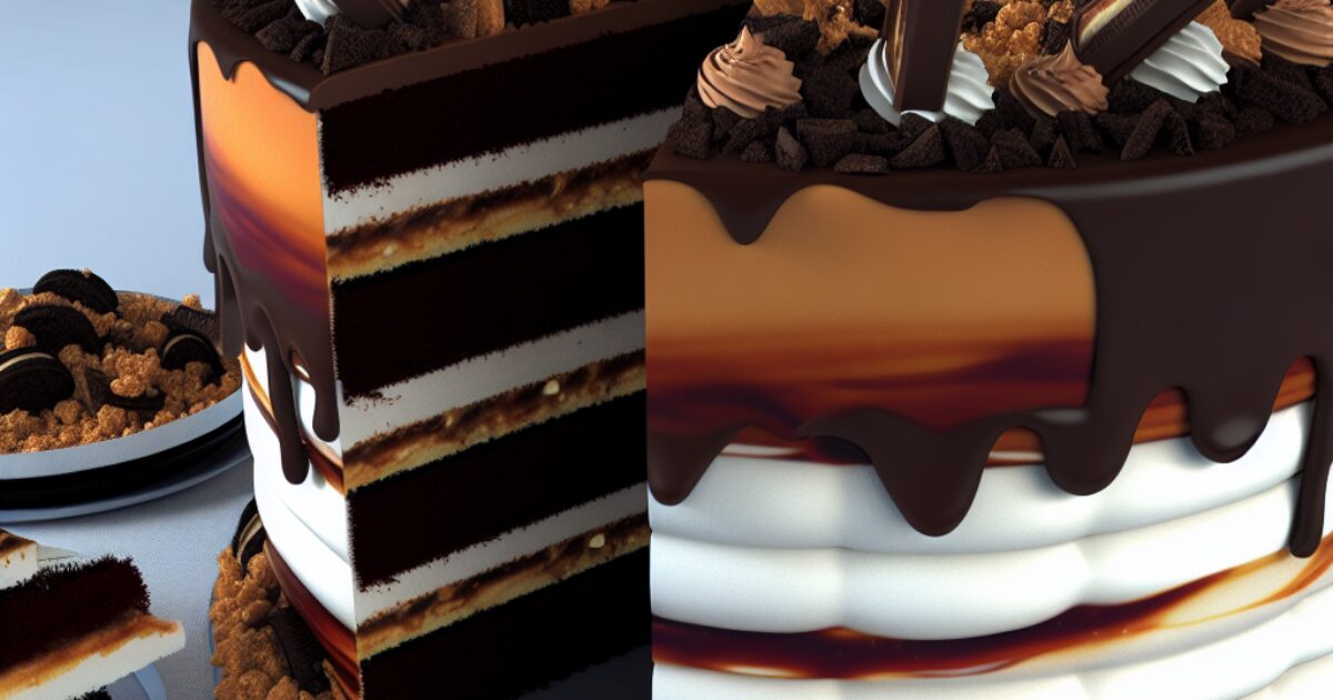 עוגת מארס מושחתת ברמות: המתכון החלומי שלך