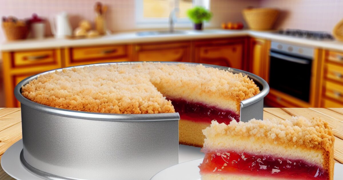 המתכון של סבתא לעוגת ריבה ופירורים הכי טעים