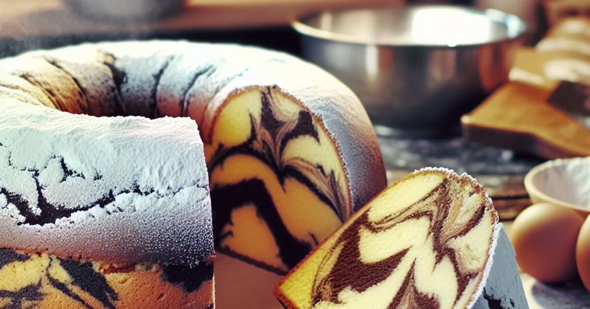 עוגת שיש של סבתא רכה ונמסה בפה