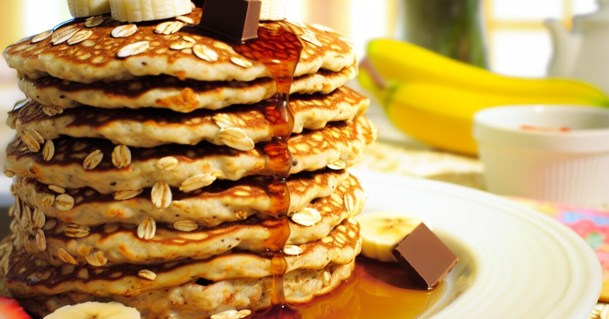 פנקייק שיבולת שועל 3 מרכיבים - טעים ופשוט!