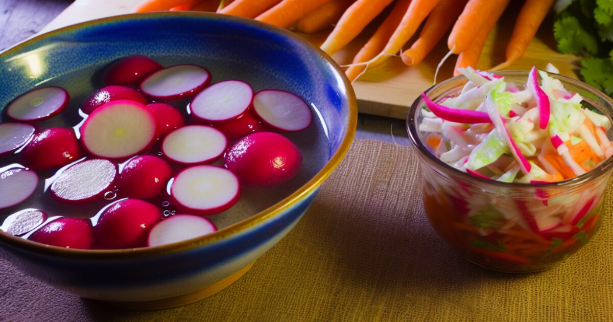 צנונית כבושה - המתכון שיוסיף טעם לכל מנה!